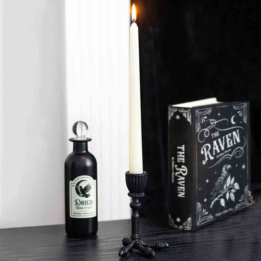 Something Different - Raven Claw Taper Candle holder - Multicolours